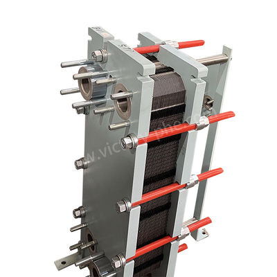 18t/h Max Evaporation Plate Heat Exchanger With NBR / EPDM Gasket Plate Material (এনবিআর / ইপিডিএম গ্যাসকেট প্লেট উপাদান সহ 18 টন/ঘন্টা ম্যাক্স বাষ্পীভবন প্লেট তাপ এক্সচেঞ্জার)