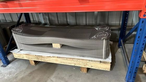 OEM আলফালভাল তাপ এক্সচেঞ্জার প্লেট হালকা ওজন 304 316L স্টেইনলেস স্টীল