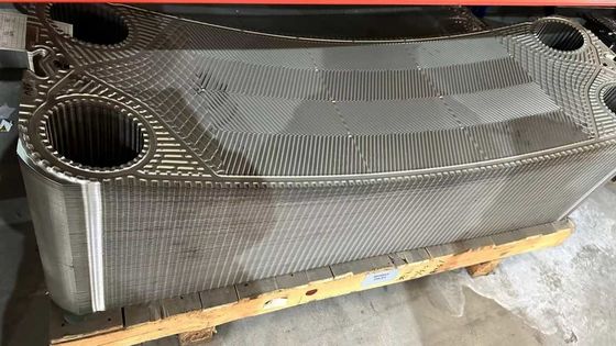 OEM আলফালভাল তাপ এক্সচেঞ্জার প্লেট হালকা ওজন 304 316L স্টেইনলেস স্টীল