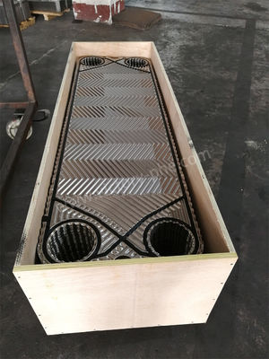 0.5mm 316L স্টেইনলেস স্টীল গ্যাসকেটড তাপ এক্সচেঞ্জার প্লেট